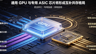 算力硬件赛道多元化！ASIC 定制芯片快速崛起，与通用 GPU 形成互补格局