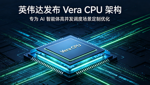 英伟达发布 Vera CPU 架构，专为 AI 智能体高并发调度场景定制优化